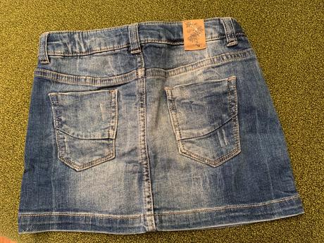 Riflová sukňa, zara,116