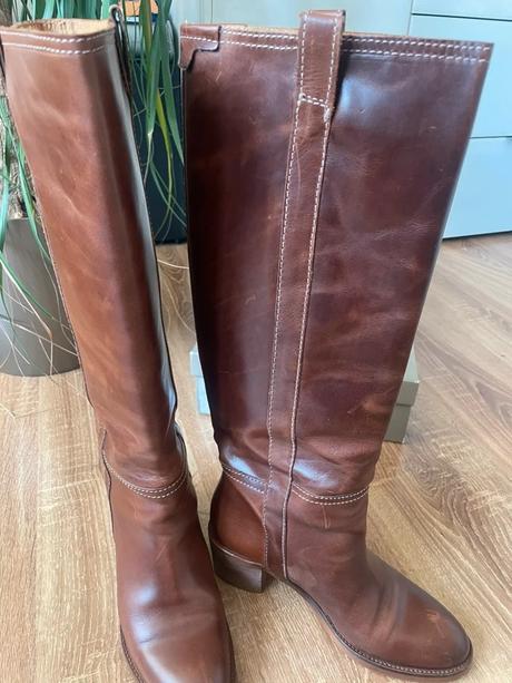 Kožené čižmy, gant,40