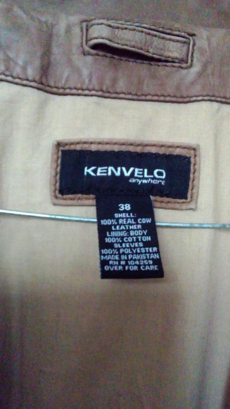 Kabát z pravej kože, kenvelo,38