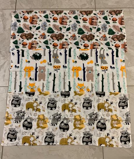 Nové bavlnené plienky,