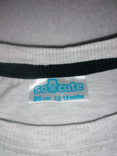 Tričká s dlhým rukávom veľ 86, 86–98