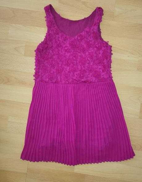 Dievčenské šaty 116/122, c&a,116