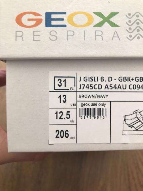 Geox topanky, geox,31