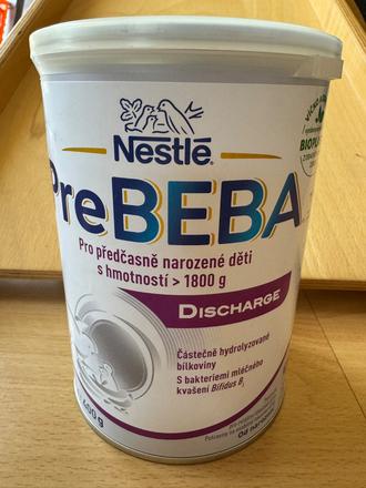 Dojčenská výživa pre beba discharge, 