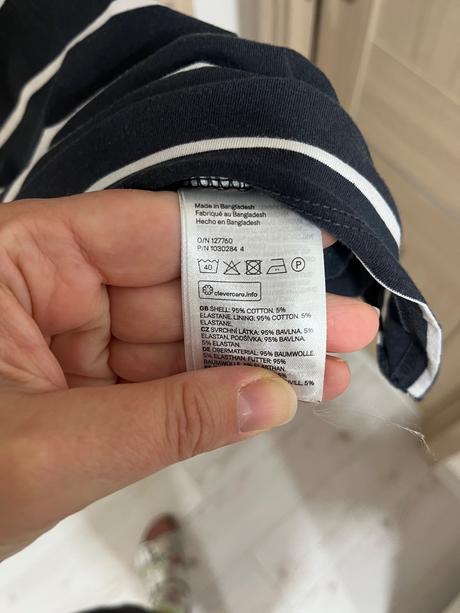 Tehotenské šaty čierne h&m mama l, h&m,l