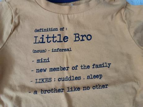 Tričko little bro, 74