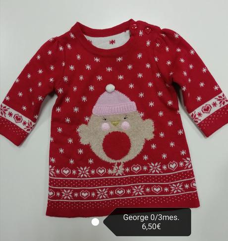 Červené pletené / svetríkové šaty, 62