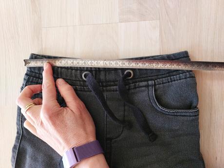 Rifle teplákové,elastické, lupilu,86