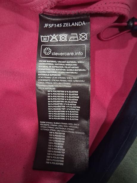 Damska softshelova bunda, m