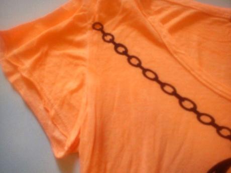 Neonovooranzove damske tricko vel.uni s/m/l, s