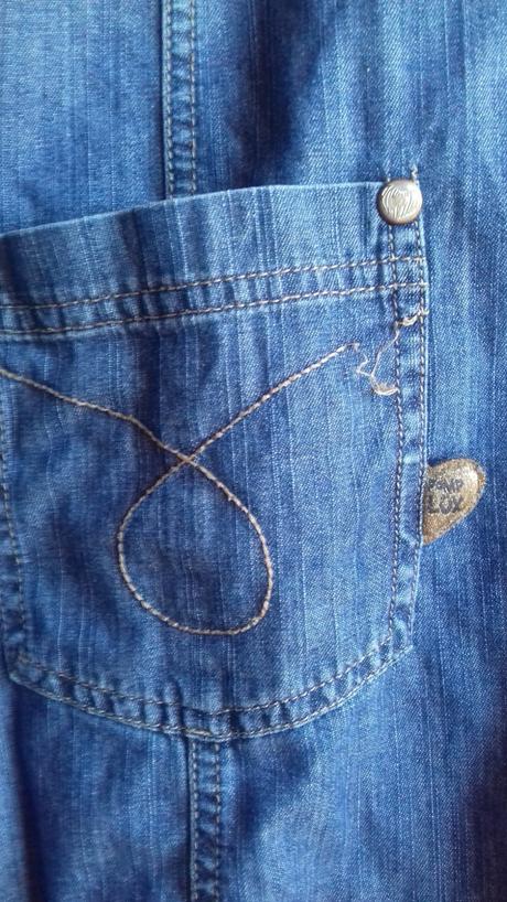 Letný rifľový overal, pompdelux,116