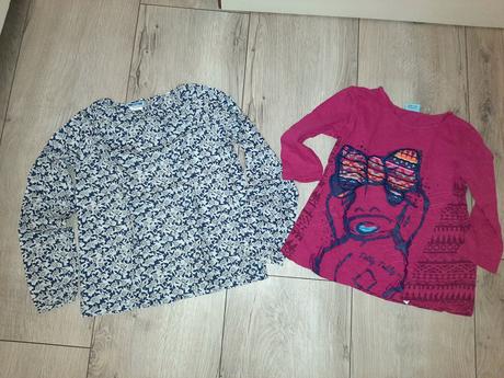 Blúzka jacadi a tričko zdarma, 140–152