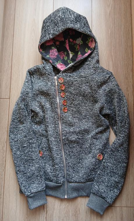 Mikina na zips, m