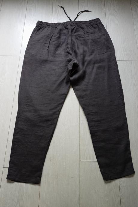 Ľanové nohavice h&m, h&m,42