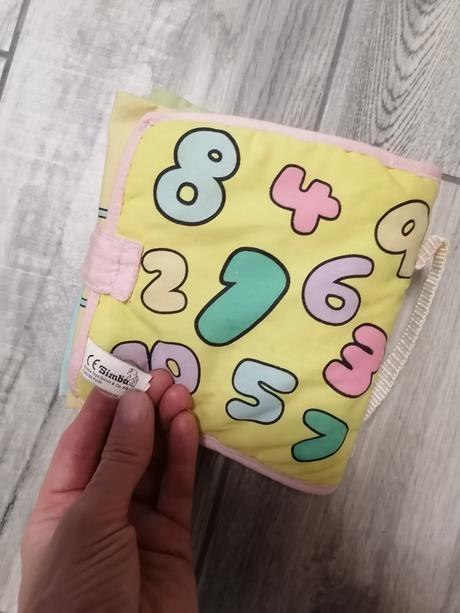 Látková kniha - čísla,