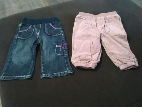 Rifliky a zateplene nohavice, dopodopo,68