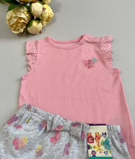 Garanimals set bodičko a šortky na 12 mesiacov, 74