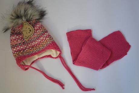 Súprava čiapka so šálom pre detičky, 74 - 158