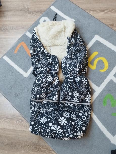 Zimný fusak s ovčím rúnom, 