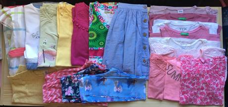 Letný balíček pre dievčatko veľ. 122/128, 122–134