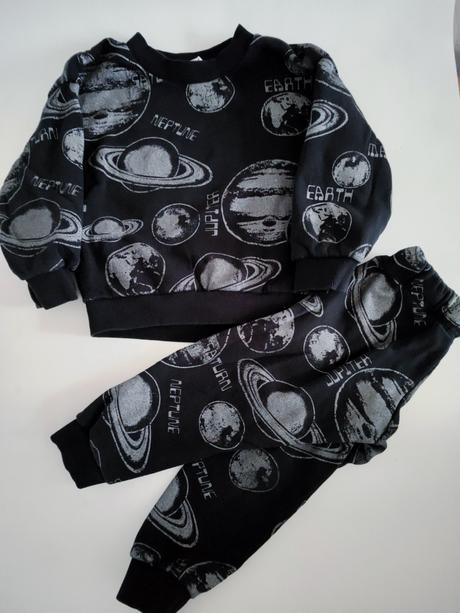 Tepláková súprava h&m - vesmír, h&m,92