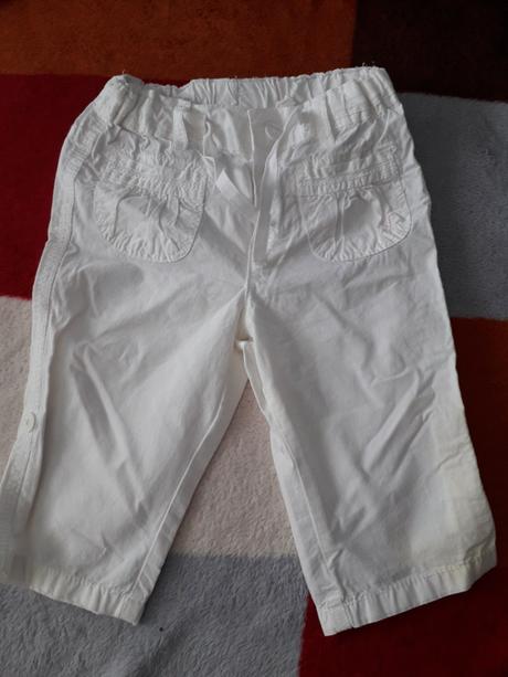 Nohavice ( aj ako trojštvrťáky ) zn. hm - č. 74, h&m,74