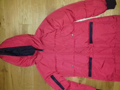 Dámska červená zimná bunda, gate,s