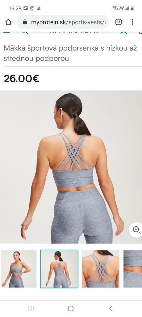 Športová podprsenka myprotein, s