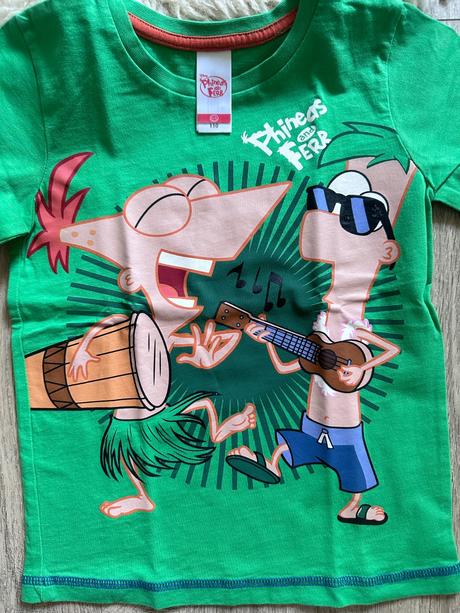 Tričko phineas and ferr, c&a,110