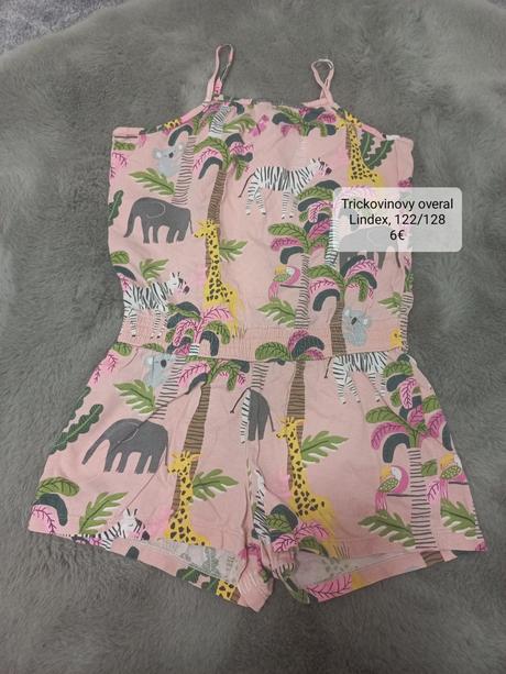 Trickovinovy overal, lindex, 122/128, lindex,122