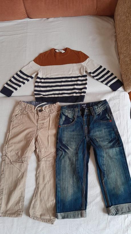 Svetrík a nohavice v.92+ponožky, 92