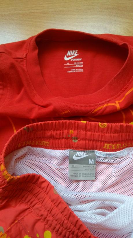 Súprava nike - tričko+kraťasy, 4-6r., nike,104