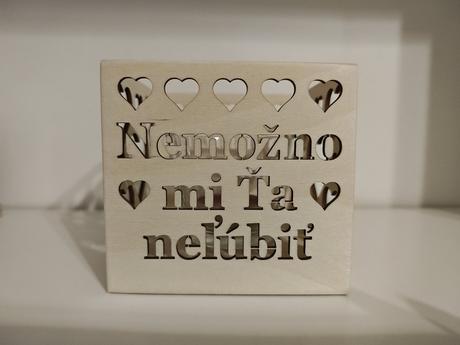 Valentín / originálny svietnik, 