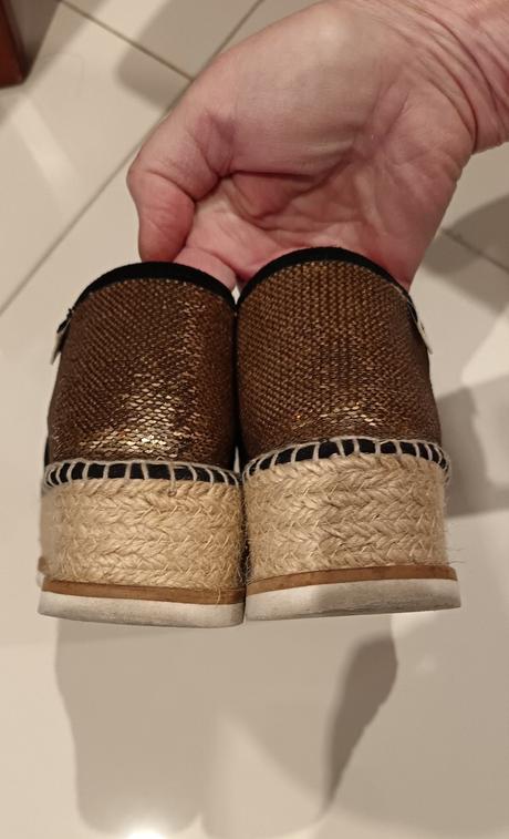 Balerínky - espadrilky, 37