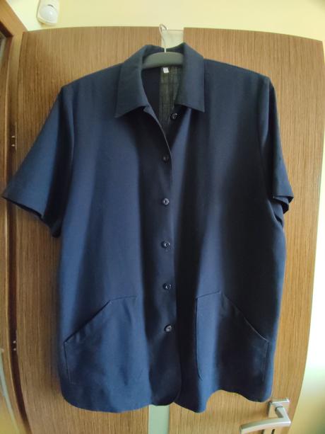 Retro damska cierna bluzka, velkost 40, 40