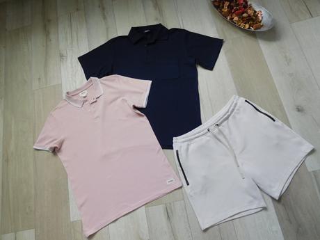Polokošeľa 2 kusy+ krátke nohavice bavlnené-m,, m