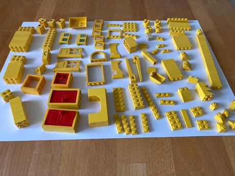 Lego žlté veľké, 