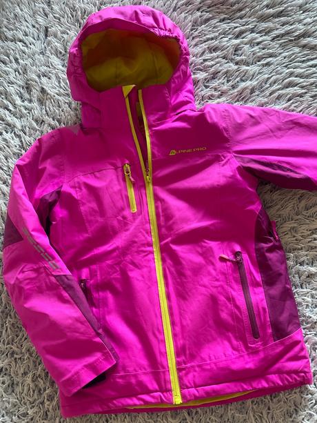 Zimná lyžiarska bunda 140/146 zn. alpine pro, 140