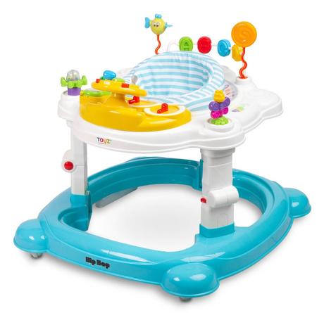 Toyz detské chodítko hiphop 3v1 svetlo modré,