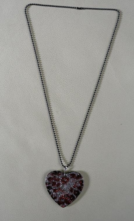 Prívesok srdiecko+reiazka, 