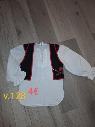 Košeľa s vestou pirat, 