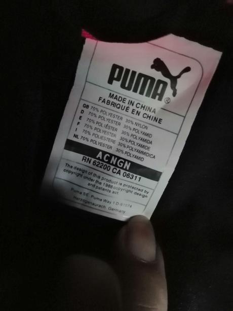 Batoh znackovy puma čierno ruzovy, puma