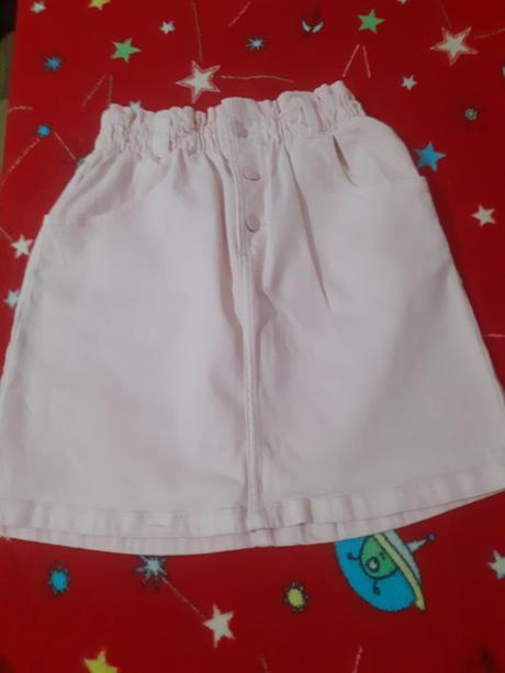 Dievčenská bledoružová sukňa, reserved,164