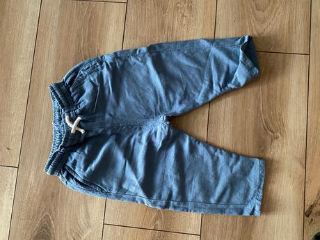 Lanové nohavice, zara,80