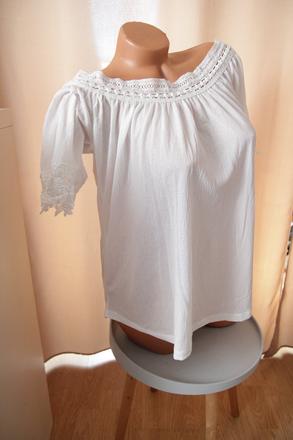 Biely letný top, l, l