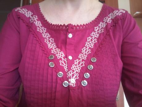 Luxusná tehotenská tunika, m