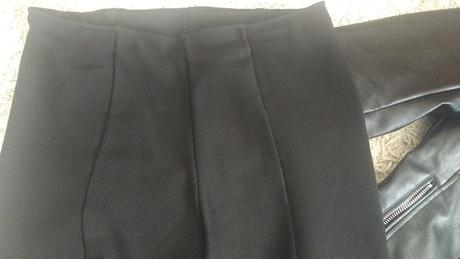 Vrúbkované legíny, s