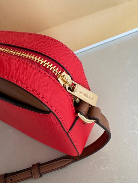 Michael kors kožená crossbody kabelka, michael kors