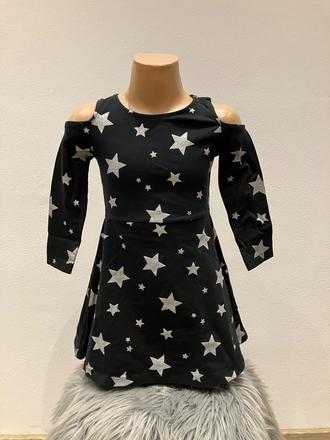 Dievčenské šaty s hviezdičkami lola liza (104), 104