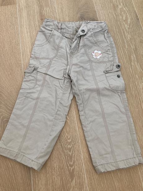 Podšité dievčenské nohavice dopodopo, dopodopo,92
